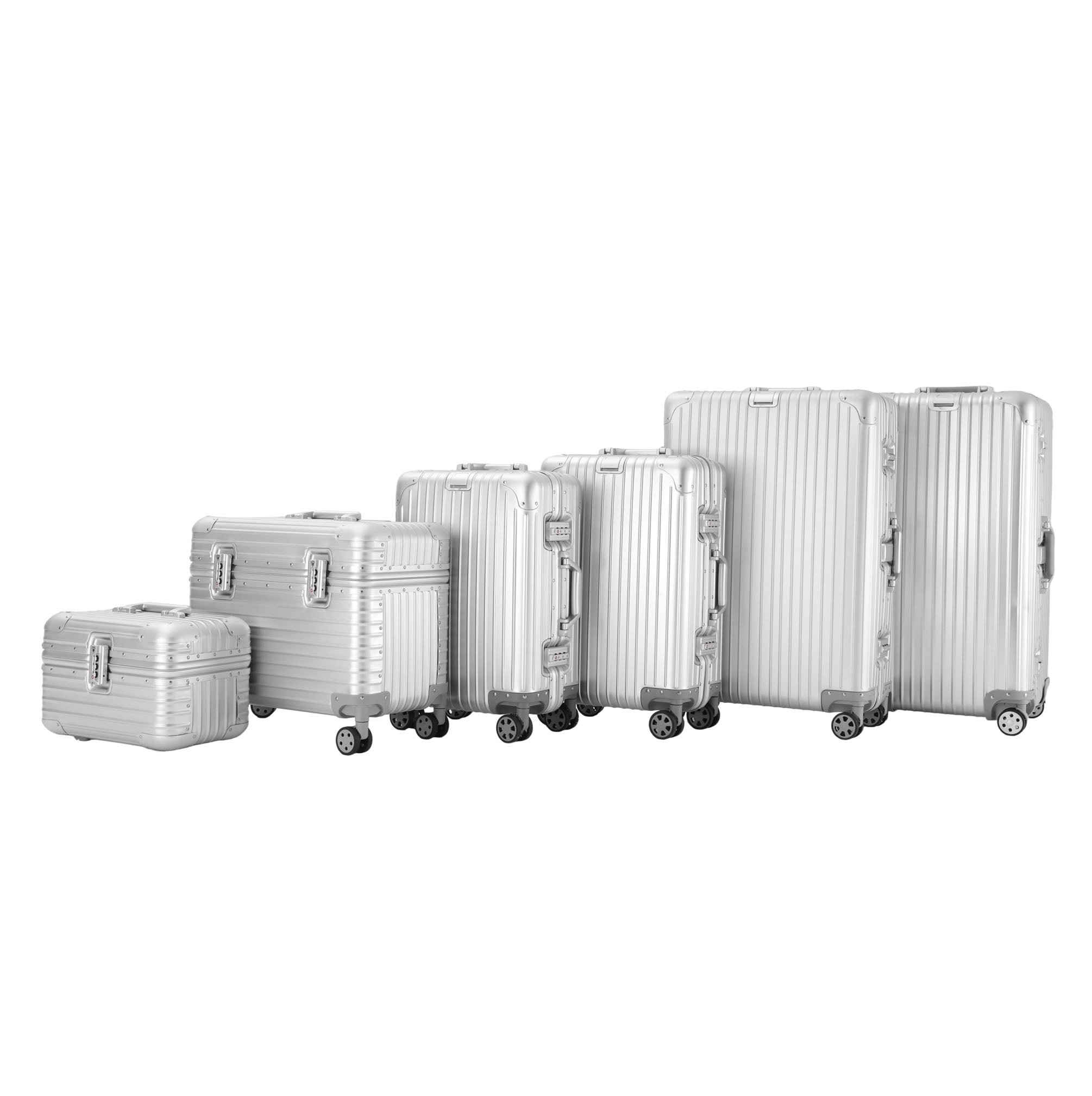 ALUMINIUM SUITCASE SHIPPING 17TH FEBRUARY